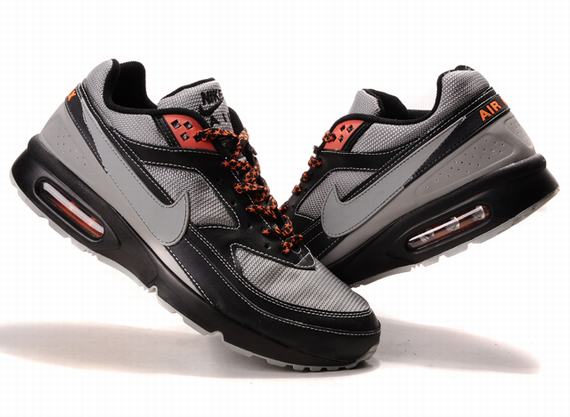 New Men'S Nike Air Max Gray/Black